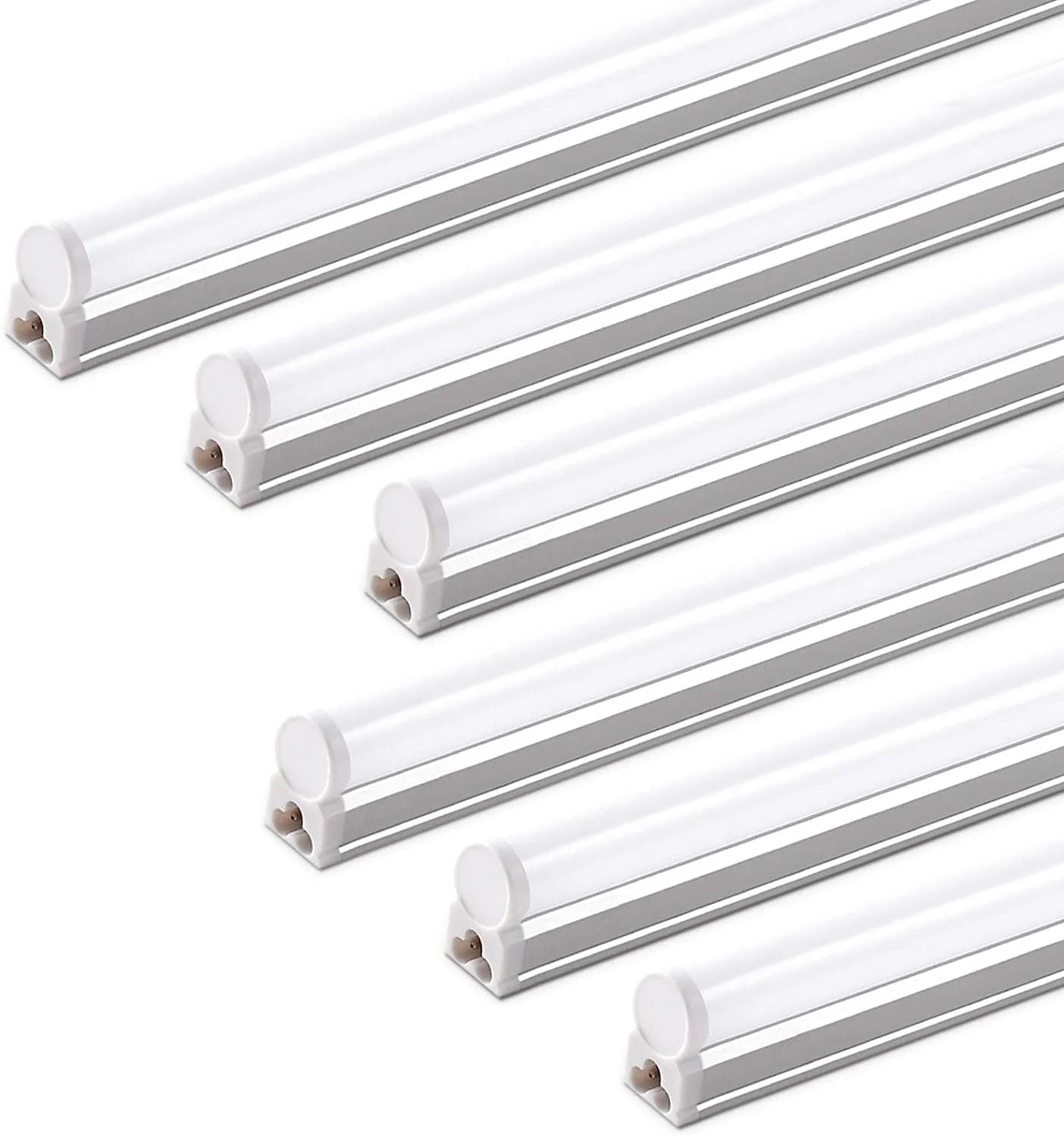 120cm T5 LED Grow Lights for Mushroom Fruiting Chambers – 6500K Full Spectrum (6-Pack)