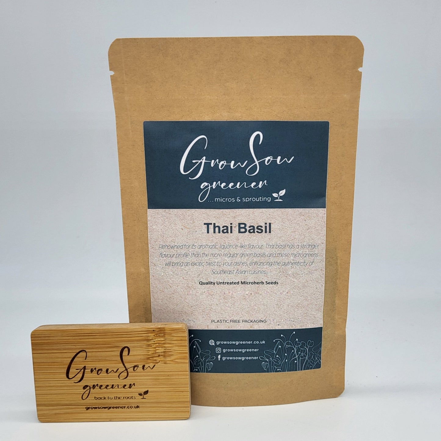 Thai Basil | Queenette | Micro herb Seeds