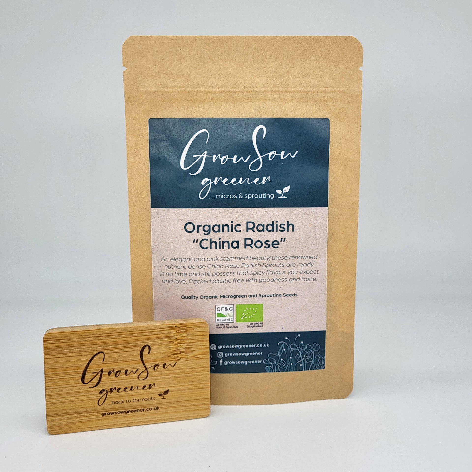 rose seeds uk Organic Radish Microgreen & Sprouting Seeds