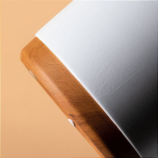 wood effect ceramic pot