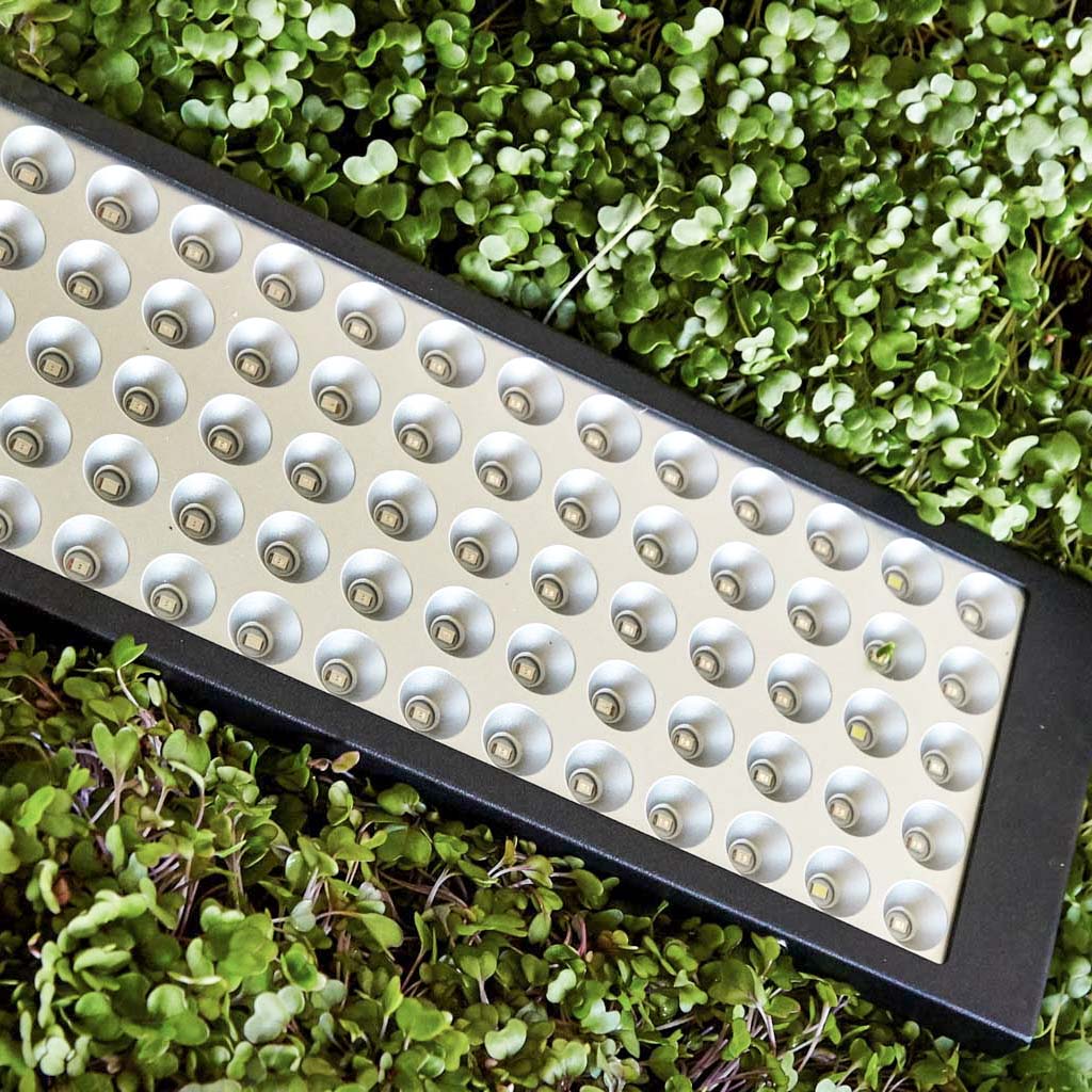 18W UV IR Red Blue LED Panel Light - 34cm x 11cm
