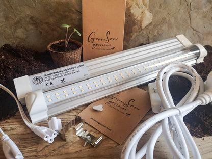 30cm Full Spectrum LED Grow Light - T8 7W