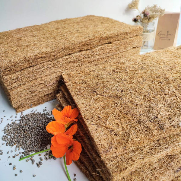 Coco Coir Grow Mat 38cm x 25cm Grow Sow Greener