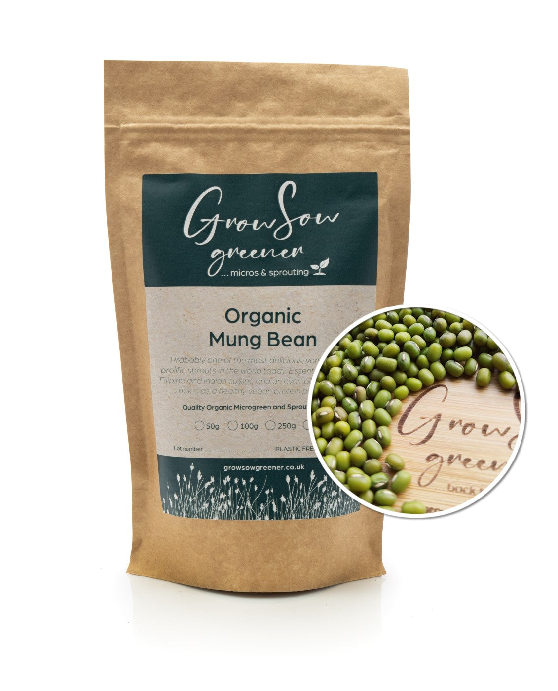 Organic Mung Bean Seeds
