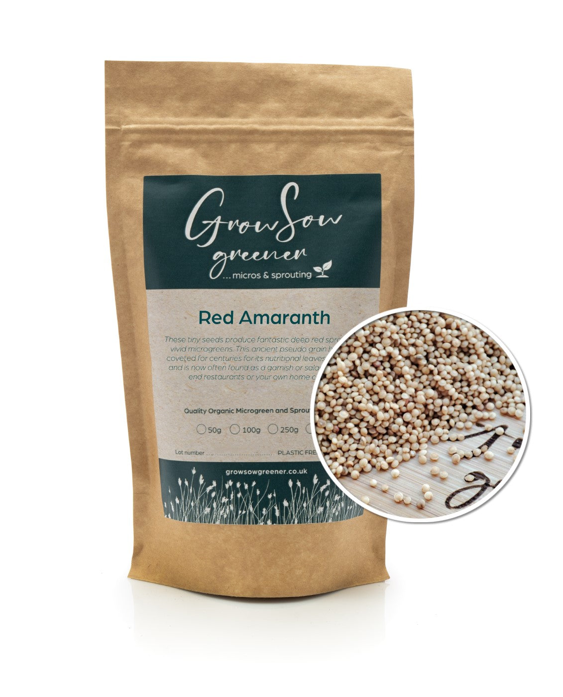 Red Amaranth Micro herb Seeds
